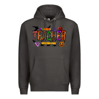 Smoke teacher halloween Premium Hoodie - RacoonDesign