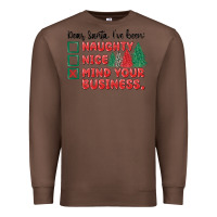 Chestnut dear santa ive been Premium Sweatshirt - MaliasSmallBusiness