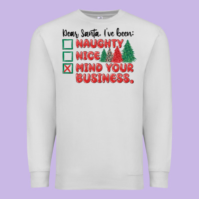 Premium Sweatshirt dear santa ive been