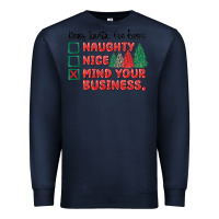 Navy dear santa ive been Premium Sweatshirt - MaliasSmallBusiness