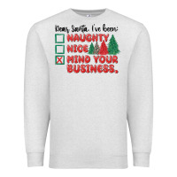 Oatmeal Heather dear santa ive been Premium Sweatshirt - MaliasSmallBusiness