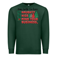 Sports Green dear santa ive been Premium Sweatshirt - MaliasSmallBusiness