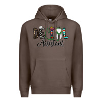 Coffee dentalassistant Premium Hoodie - CowhideDigitalArt