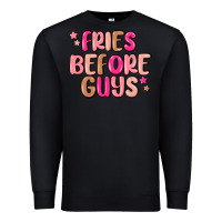Black fries before guys Premium Sweatshirt - MaliasSmallBusiness