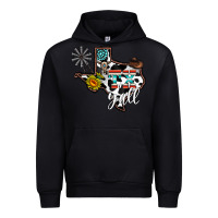 Black tx yall western Urban Hoodie - CowhideDigitalArt