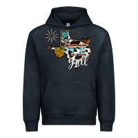 Navy tx yall western Urban Hoodie - CowhideDigitalArt