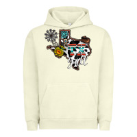 Pigment Pistachio tx yall western Urban Hoodie - CowhideDigitalArt