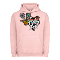 Pigment Salmon tx yall western Urban Hoodie - CowhideDigitalArt