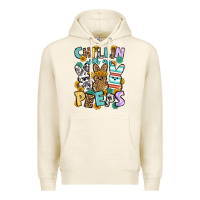 Tofu Chillin with my peeps Easter Premium Hoodie - OliviaCreatesArt