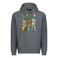 Rock Chillin with my peeps Easter Premium Hoodie - OliviaCreatesArt
