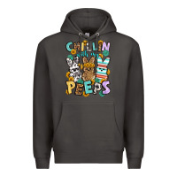 Smoke Chillin with my peeps Easter Premium Hoodie - OliviaCreatesArt
