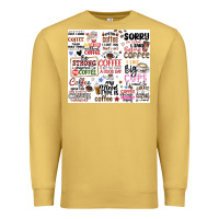 Antique Gold funny coffee quotes Premium Sweatshirt - MaliasSmallBusiness