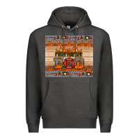 Charcoal Heather firefighter dad Premium Hoodie - HRA Design Shop