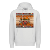 Dove Grey firefighter dad Premium Hoodie - HRA Design Shop