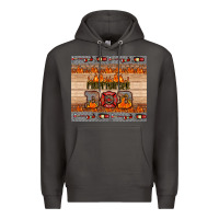 Smoke firefighter dad Premium Hoodie - HRA Design Shop