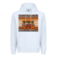 White firefighter dad Premium Hoodie - HRA Design Shop