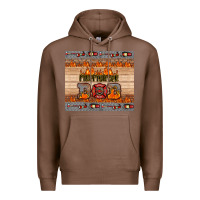 Chestnut firefighter dad Premium Hoodie - HRA Design Shop