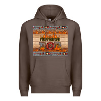 Coffee firefighter dad Premium Hoodie - HRA Design Shop