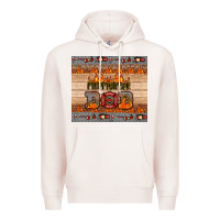 Pale Pink firefighter dad Premium Hoodie - HRA Design Shop