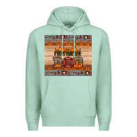 Seafoam firefighter dad Premium Hoodie - HRA Design Shop