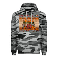 Slate Camo firefighter dad Premium Hoodie - HRA Design Shop