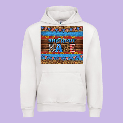 American Babe Tumbler Urban Hoodie Designed By Hra Design Shop