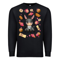 Black mi donkey mexican concha Premium Sweatshirt - MaliasSmallBusiness
