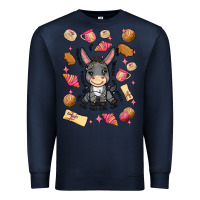Navy mi donkey mexican concha Premium Sweatshirt - MaliasSmallBusiness