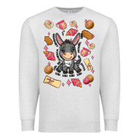 Oatmeal Heather mi donkey mexican concha Premium Sweatshirt - MaliasSmallBusiness