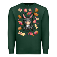 Sports Green mi donkey mexican concha Premium Sweatshirt - MaliasSmallBusiness