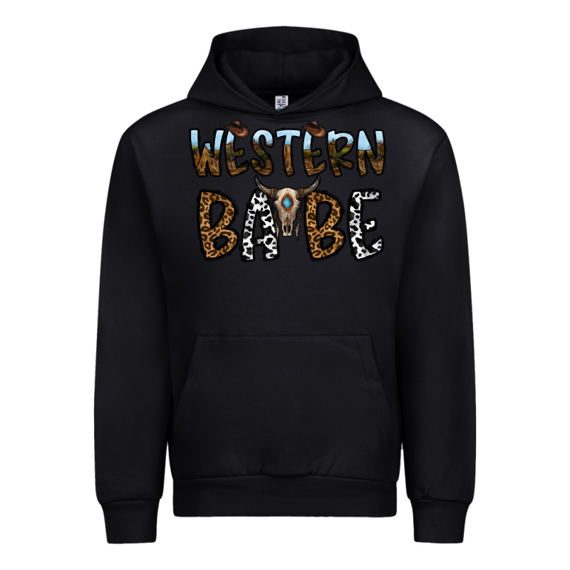 Western Babe Urban Hoodie by CowhideDigitalArt | Teevron
