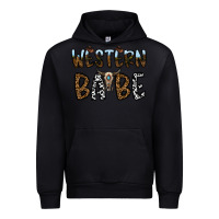 Black western babe Urban Hoodie - CowhideDigitalArt