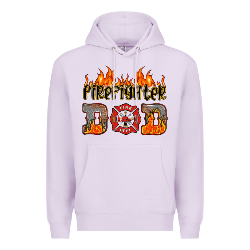 Firefighter Dad Premium Hoodie by HRA Design Shop | Teevron
