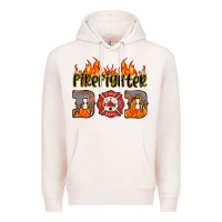 Pale Pink firefighter dad Premium Hoodie - HRA Design Shop