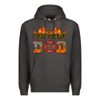 Smoke firefighter dad Premium Hoodie - HRA Design Shop