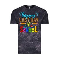 Cloud Black happy last day of school Vintage Tee - Artiststas