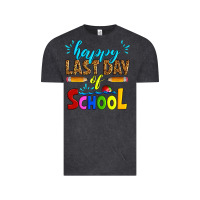 Vintage Black happy last day of school Vintage Tee - Artiststas