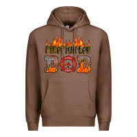 Chestnut firefighter dad Premium Hoodie - HRA Design Shop