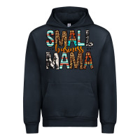 Navy Small Business Mama Urban Hoodie - FaDigitalArtStudio