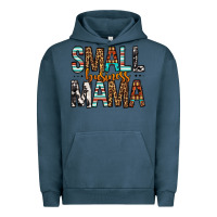 Pigment Midnight Navy Small Business Mama Urban Hoodie - FaDigitalArtStudio