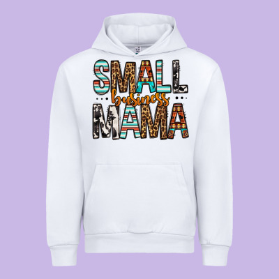 Small Business Mama Urban Hoodie Designed By Fadigitalartstudio