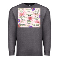Charcoal Heather positive quotes Premium Sweatshirt - MaliasSmallBusiness