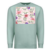 Seafoam positive quotes Premium Sweatshirt - MaliasSmallBusiness