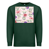 Sports Green positive quotes Premium Sweatshirt - MaliasSmallBusiness
