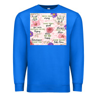 True Royal positive quotes Premium Sweatshirt - MaliasSmallBusiness