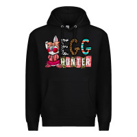 Black Egg Hunter Premium Hoodie - CowhideDigitalArt