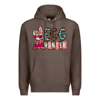 Coffee Egg Hunter Premium Hoodie - CowhideDigitalArt