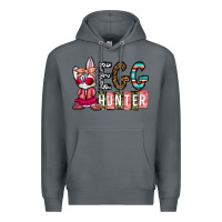 Rock Egg Hunter Premium Hoodie - CowhideDigitalArt