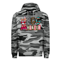 Slate Camo Egg Hunter Premium Hoodie - CowhideDigitalArt