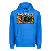 True Royal sunflower leopard vintage camera Premium Hoodie - FaDigitalArtStudio